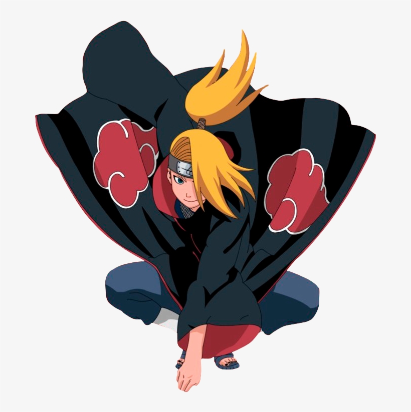 Deidara Render By Xuzumaki Anime Naruto, Naruto Uzumaki,, transparent png download