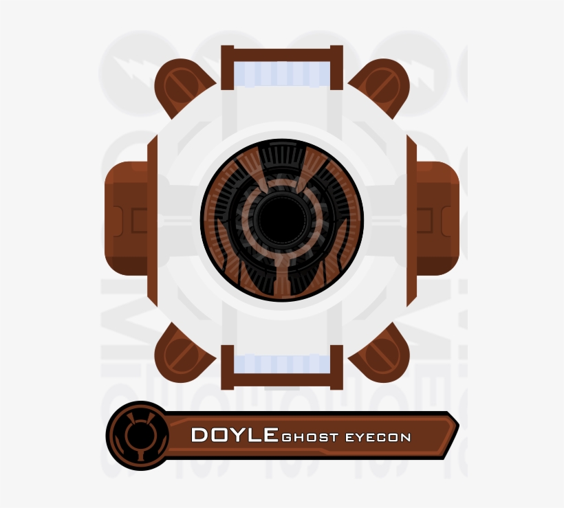 Request Fan Eyecon Doyle Ghost Eyecon By Cometcomics-d9lxxfu, transparent png download