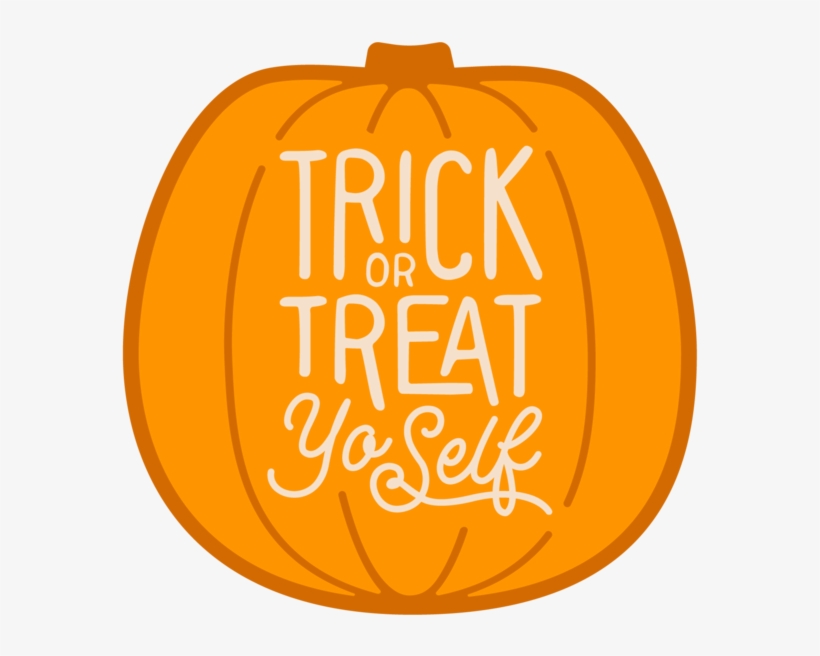 Trick Or Treat Yo'self Pumpkin Sticker Sticker Halloween, transparent png download