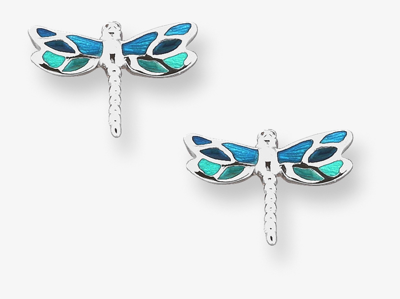 Nicole Barr Designs Fine Enamels Sterling Silver Dragonfly, transparent png download