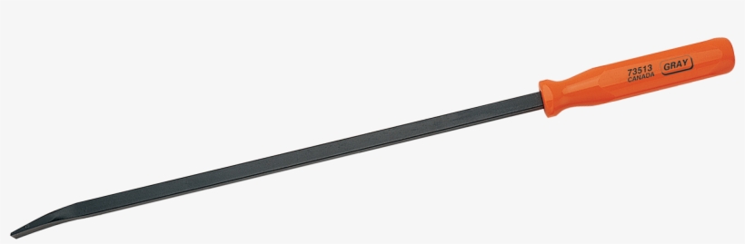 Screwdriver Handle Pry Bars Curved Black Oxide Finish, transparent png download