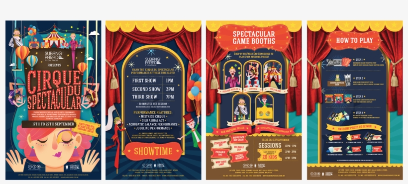 This Was A Poster Designed By Joanne Poon For A Circus, transparent png download