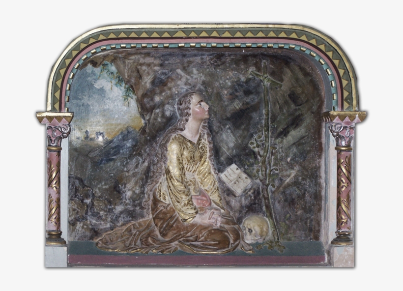 L'abbe Sauniere's Mary Magdalene Altar Bas-relief, transparent png download