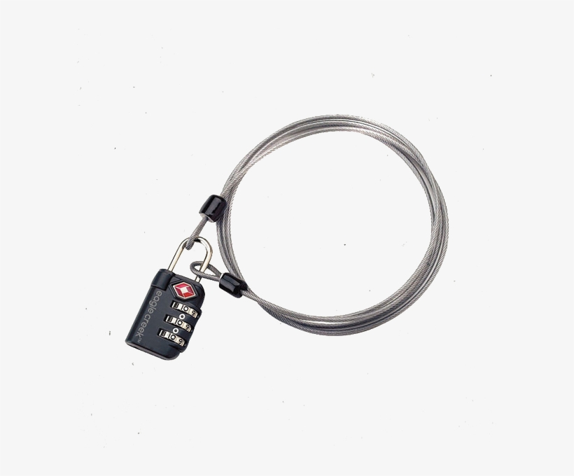 Eagle Creek 3 Dial Tsa Lock & Cable, transparent png download