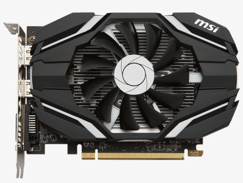 Graphics Card Msi Radeon Rx 460 Oc 4gb, transparent png download