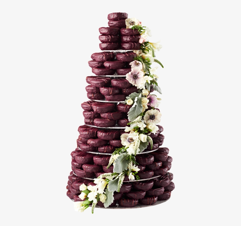 Donut Wedding Cake From Paulette's Original Donuts, transparent png download