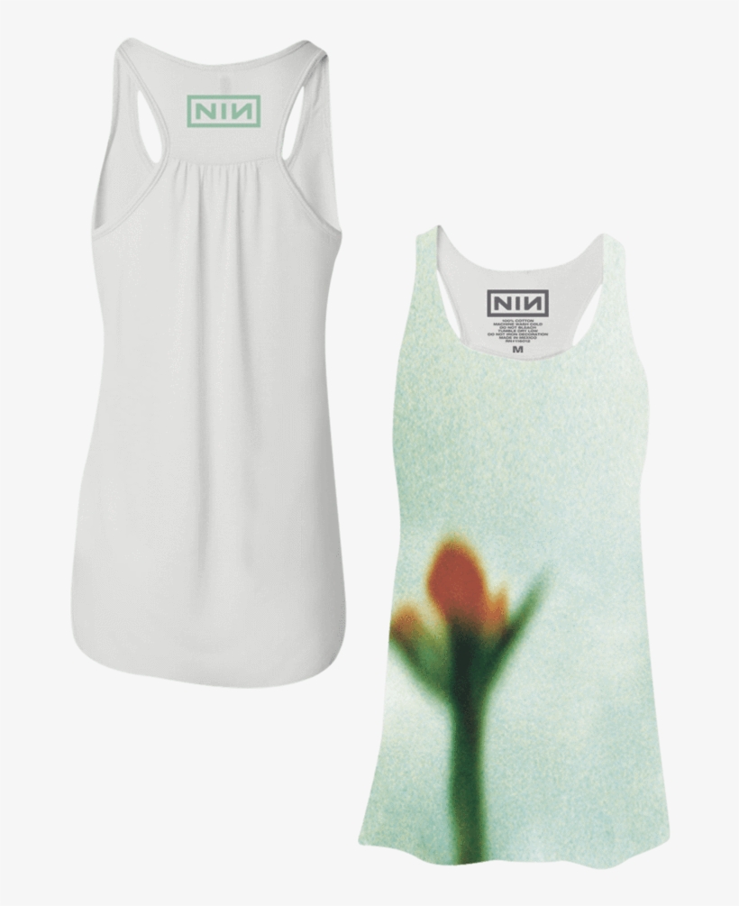 Fragile Flower Women's Racerback Tank, transparent png download