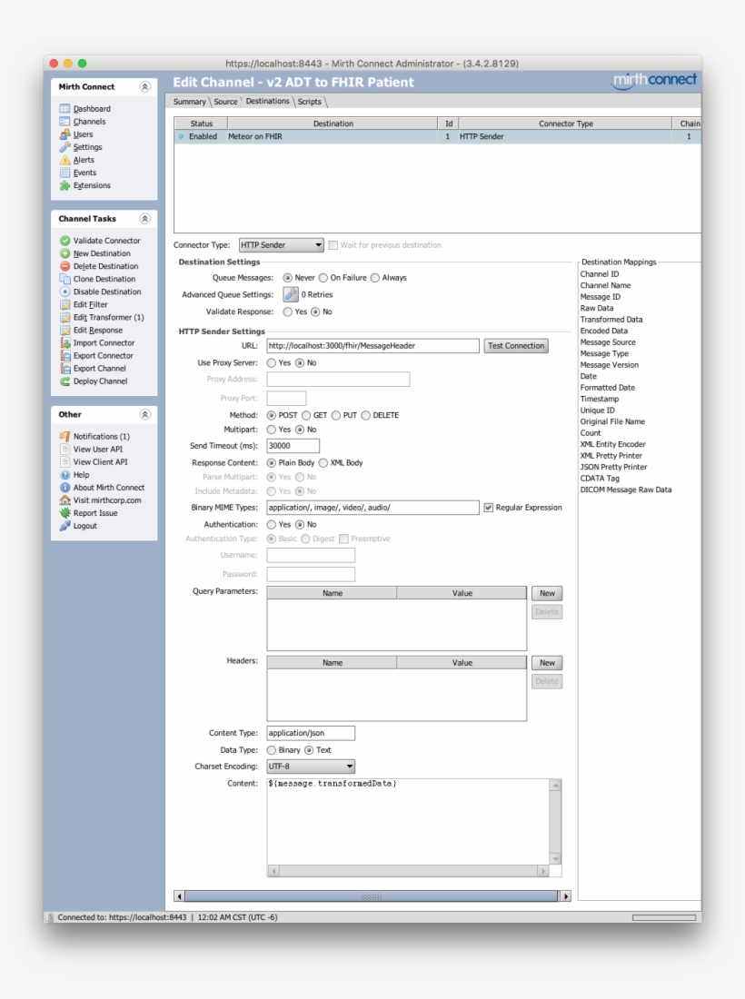 Mapping The Adt Message To A Fhir Patient Resource, transparent png download