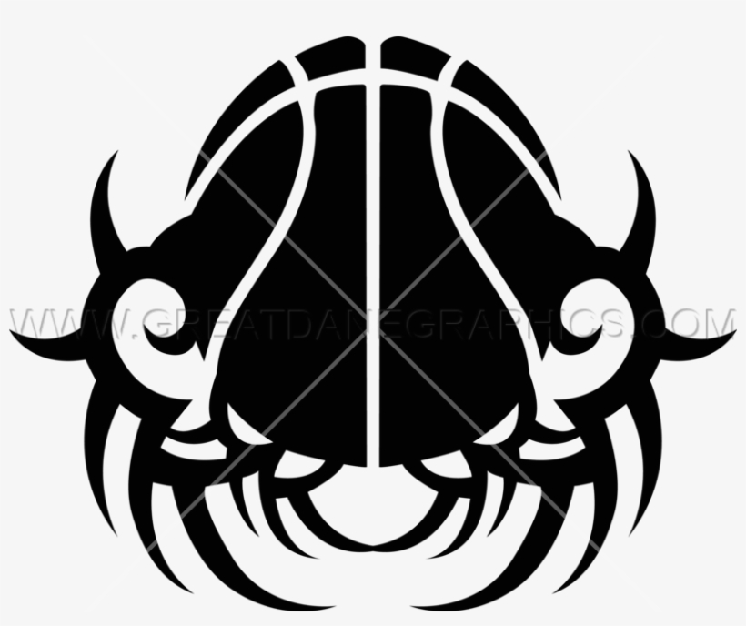 Tribal Spiked Basketball, transparent png download