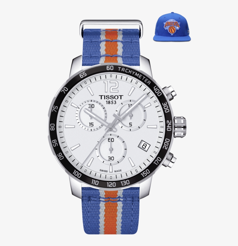 Tissot Quickster Chronograph Nba New York Knicks, transparent png download