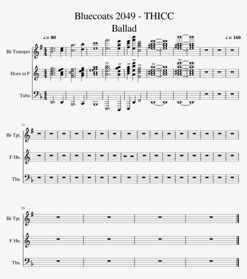 "ballad" From Bluecoats, transparent png download