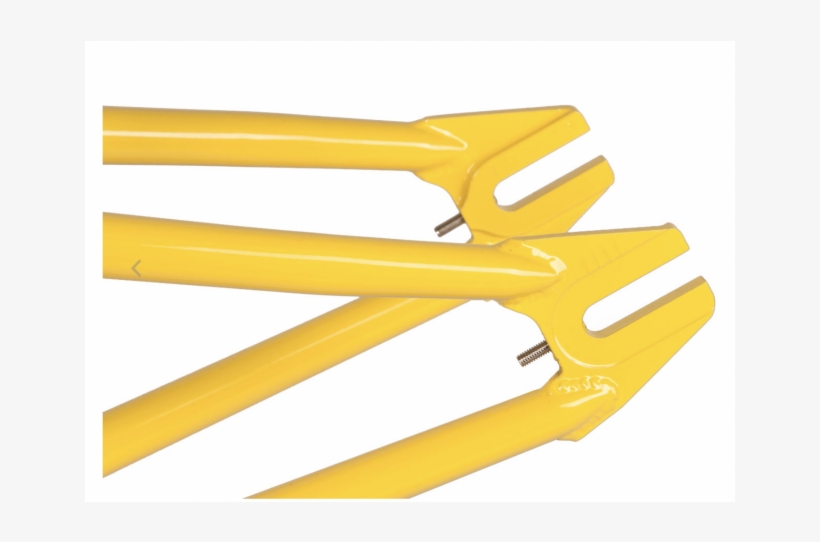 S&m Bikes Steel Panther Race Frame Yellow 22 Bmx 20", transparent png download