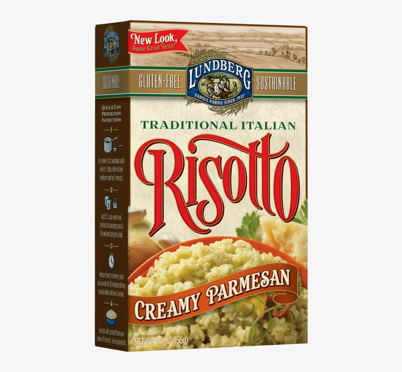 Creamyparmesan - Lundberg Creamy Parmesan Risotto, transparent png download