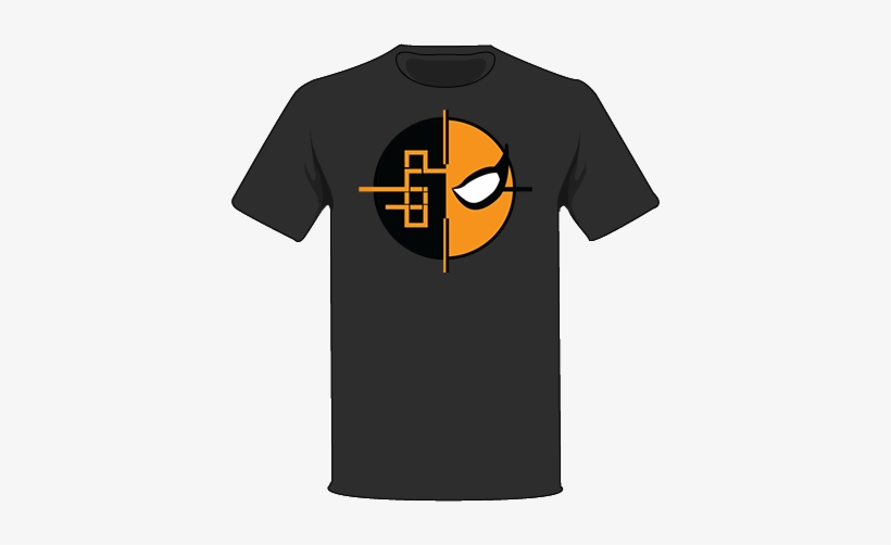 The Black / Extra Small Homage To Deathstroke Tree-shirts - Deathstroke, transparent png download