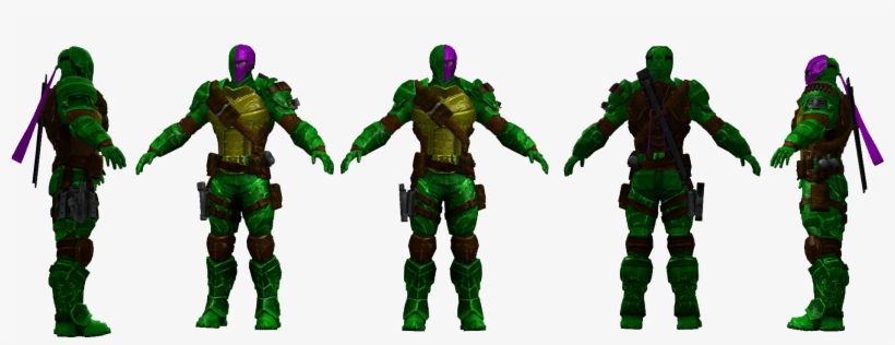 Deathstroke Mod Donatello Stroke Textures Download - Soldier, transparent png download
