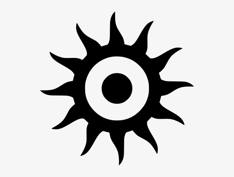 At First, This Strange Cult Was Ignored, Or Laughed - Tattoos Pentagram Inside A Sun, transparent png download