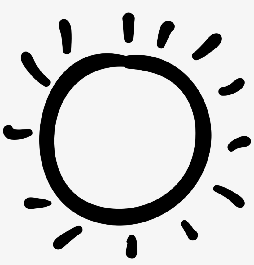 Png File - Hand Drawn Sun Png, transparent png download