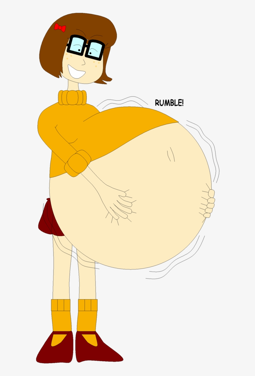 Full Clipart Stomach Full - Scooby Doo Daphne Farts, transparent png download