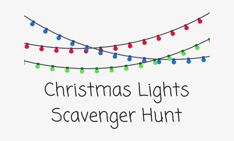 Christmas Lights Scavenger Hunt - Plot, transparent png download