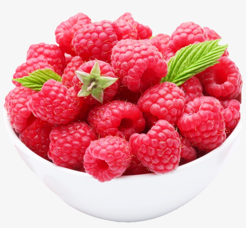 Raspberries In A Bowl Png Image - Raspberries In A Bowl, transparent png download
