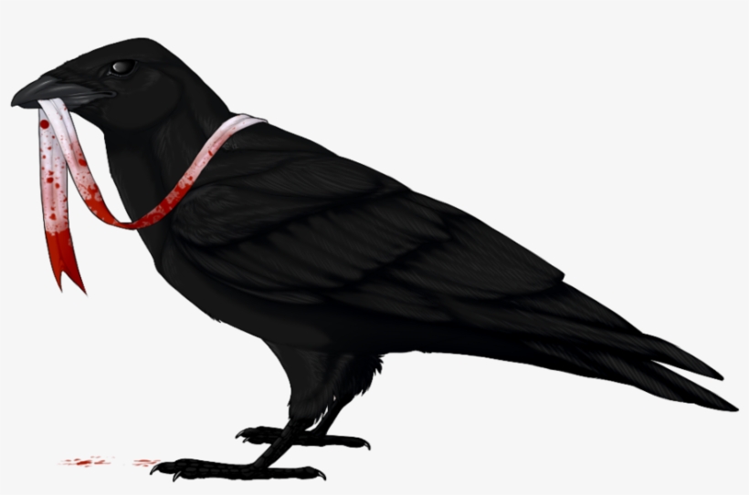 Picture Freeuse The And Ribbon By Mistywren On Deviantart - Raven Transparent, transparent png download