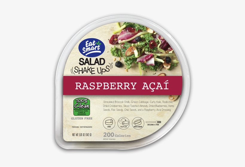 Raspberry Acai - Eat Smart Shake Ups, transparent png download