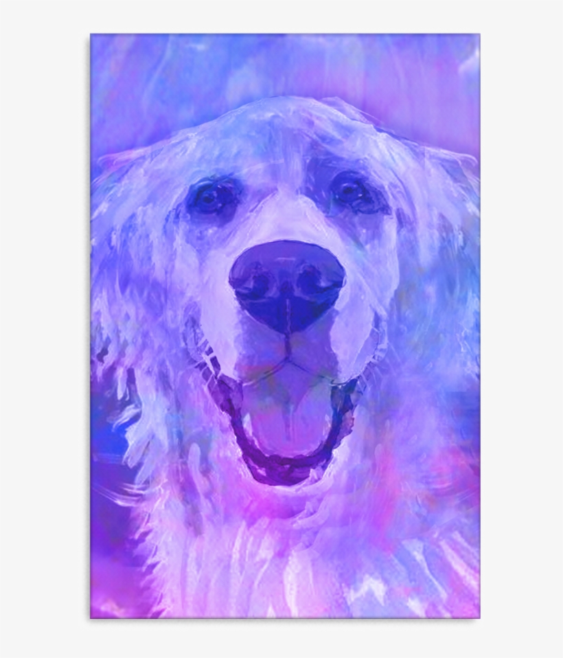 Golden Retriever Canvas P59 - Painting, transparent png download