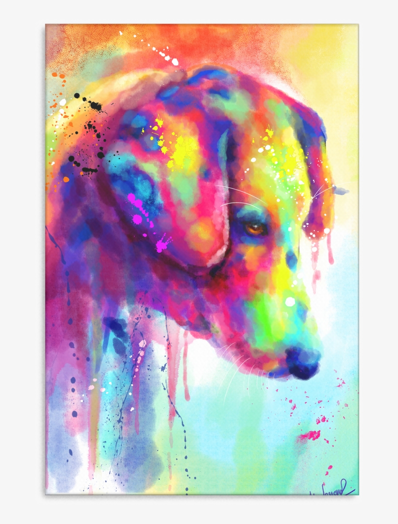 Dalmation Canvas Wrap 1603-1 - Companion Dog, transparent png download