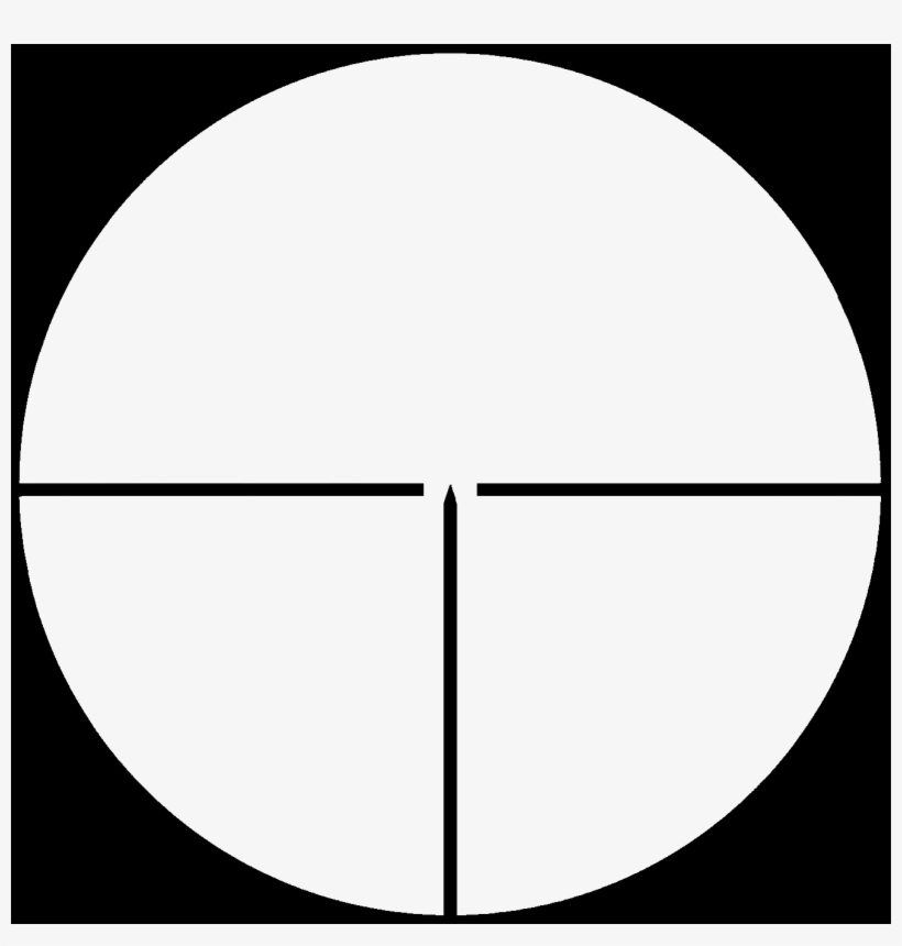 Pu Sight Reticle - Nightforce Ihr Reticle, transparent png download