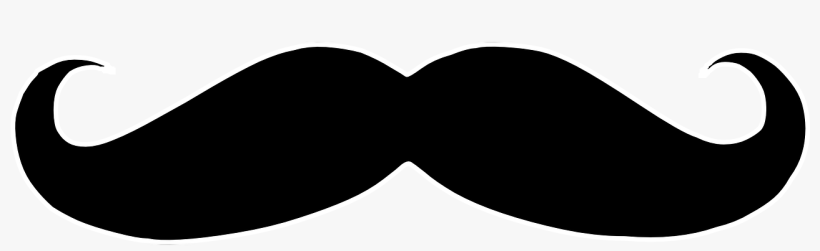 Mustache Black Curly Funny Hilarious Weird - Moustache Prop, transparent png download