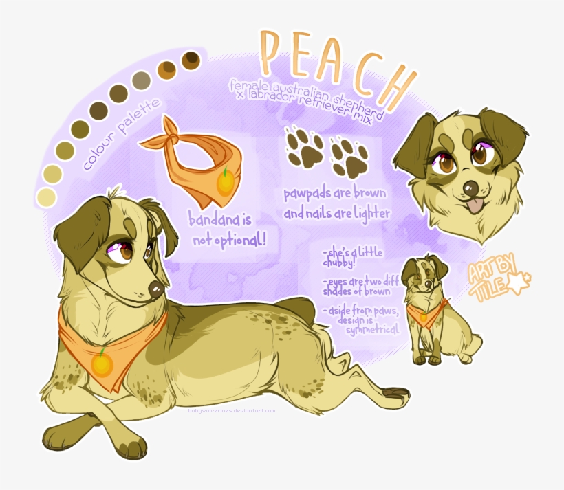Image Royalty Free Library Commission Peach By Babywolverines - Babywolverines Deviantart, transparent png download