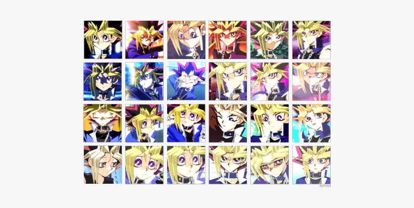 5 - Yugioh Yugi Jaden Yusei Yuma Yuya Yusaku, transparent png download