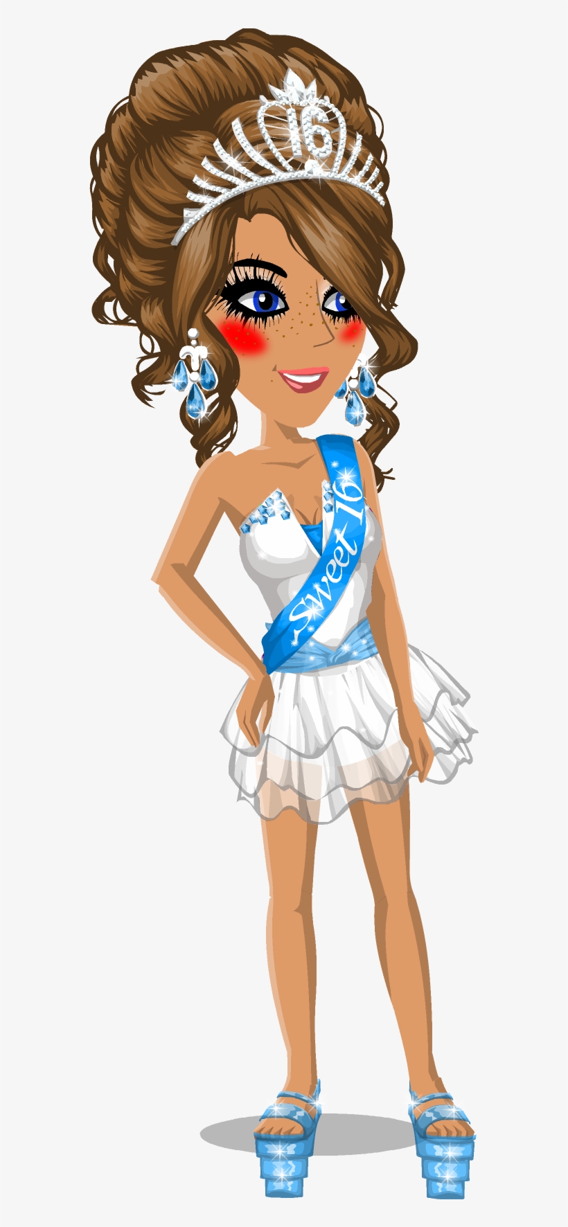 Msp Sweet 16 Cutie ^ - Illustration, transparent png download