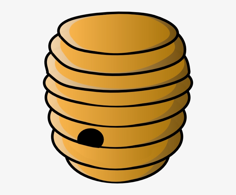 Beehive Clip Art At Clker - Beehive Png, transparent png download