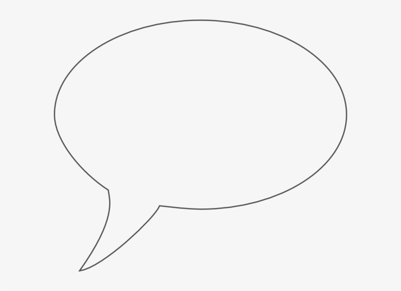 Thought Bubble Clipart Png Png Black And White Stock - Line Art, transparent png download