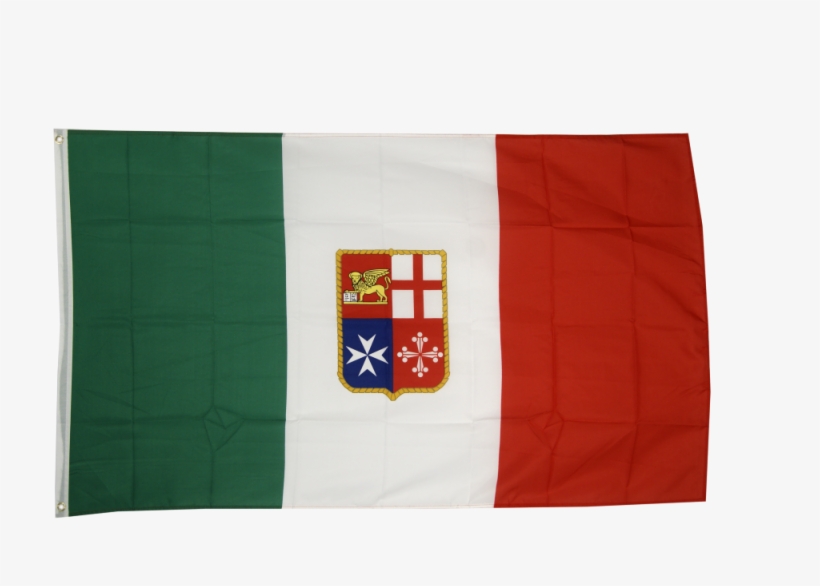 Italian Ensign - Flag: Printable Civil Ensign Of Italy, transparent png download