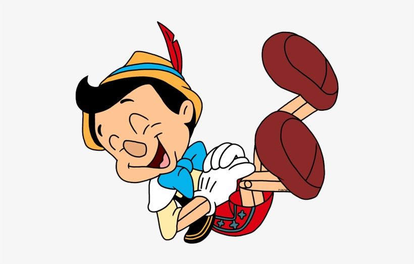 Glasses Emoticon Clip Art Animated Png Laughing Clipart - Pinocchio, transparent png download