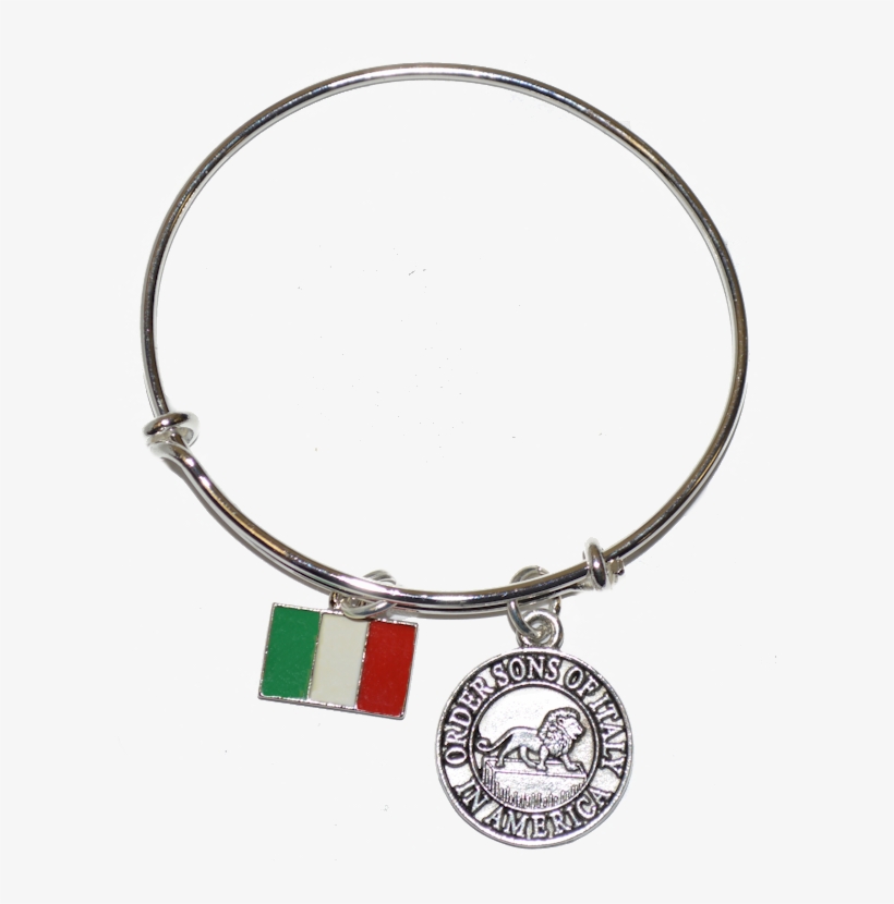 Flag Charm Bracelet, transparent png download