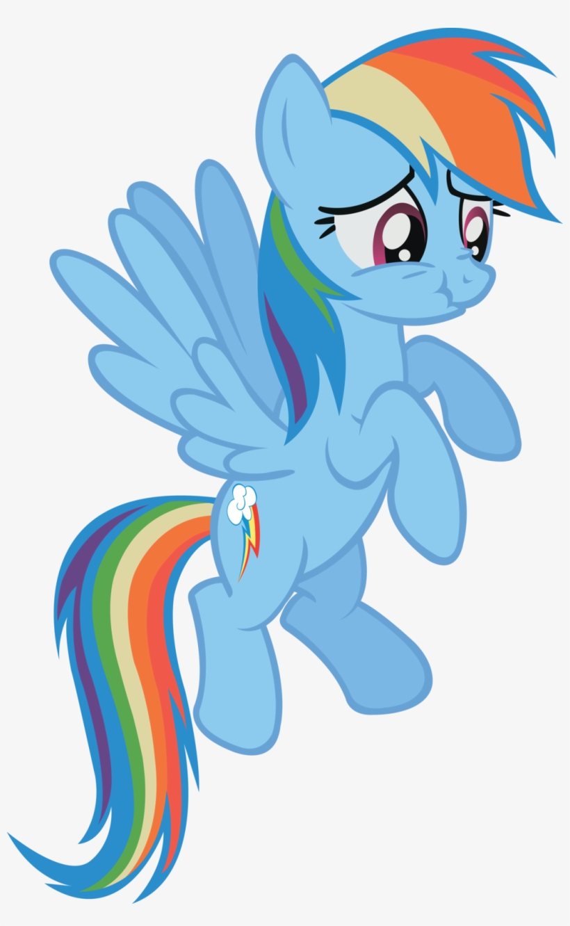 Trying Not To Laugh By Midnite99 - My Little Pony Rainbow Dash Laughing, transparent png download