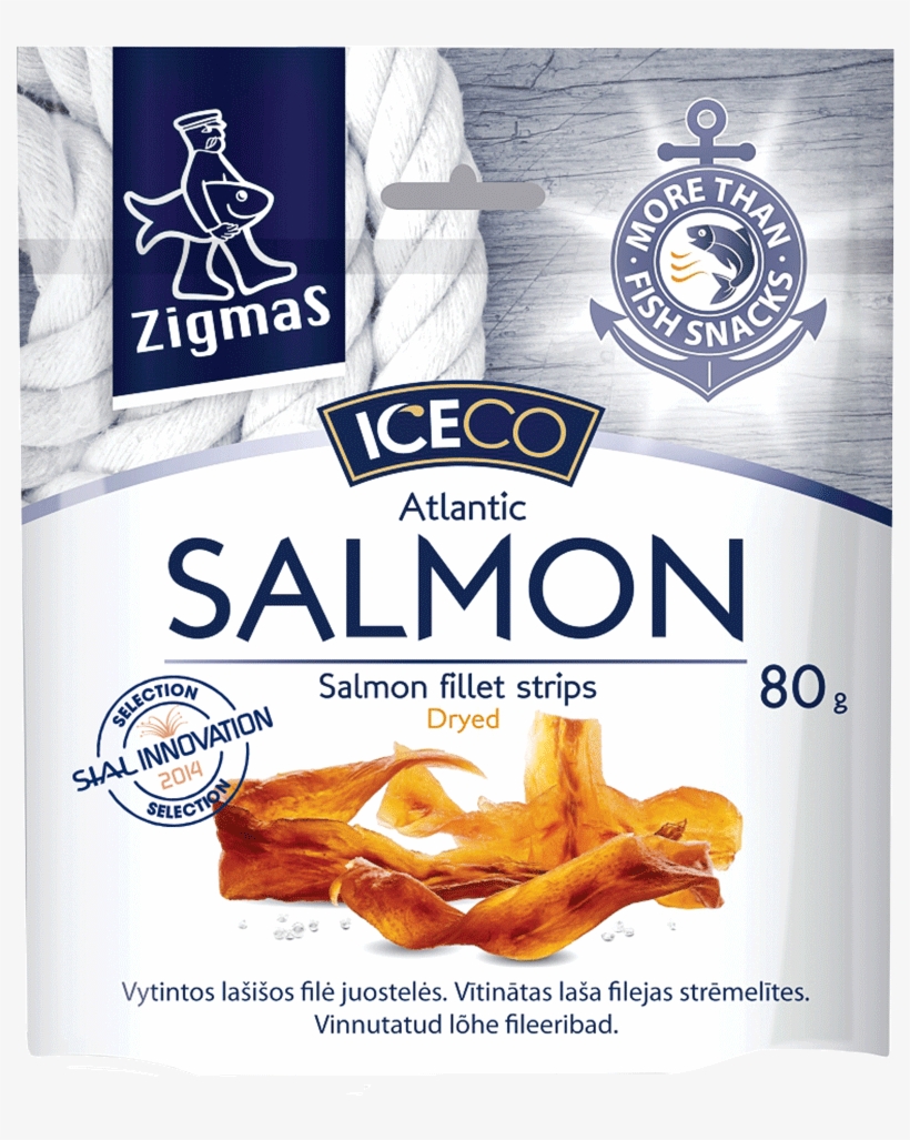 Dried Salmon Fillet Strips - Fillet, transparent png download