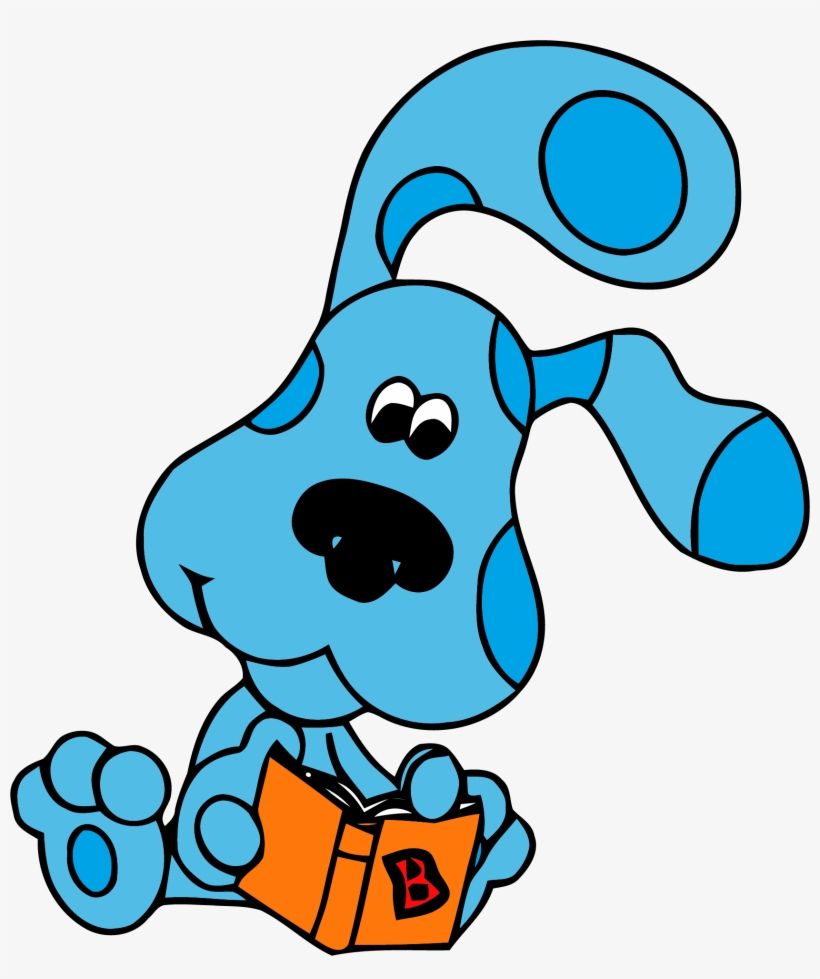 Blue's Clues Clip Book Clipart Png - Blue's Clues Clip Art, transparent png download