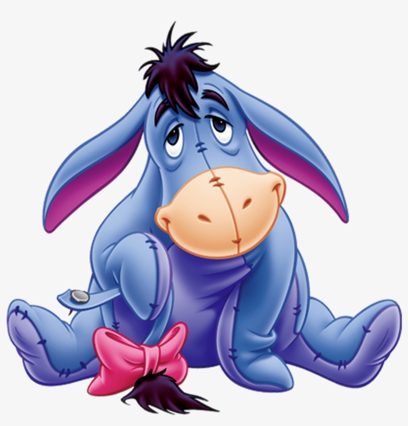 Download Winnie The Pooh Eeyore PNG Image Transparent PNG Free