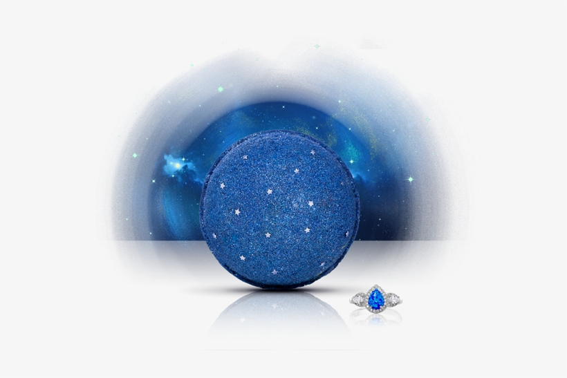 Starry Night - Bath Bomb - Blue Bath Bombs, transparent png download