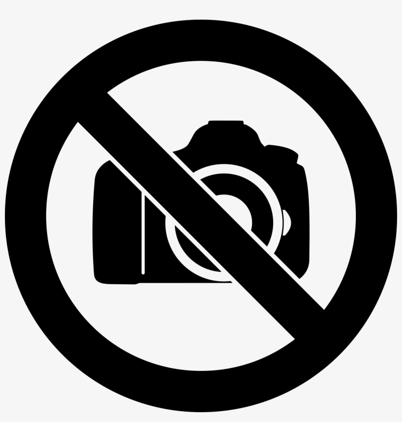 Photography Or Filming Is Not Permitted During Evening - No Photography Logo Png, transparent png download