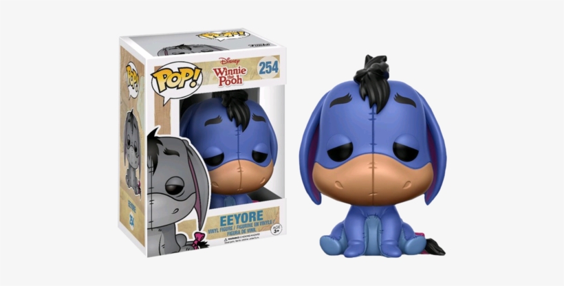 Eeyore - Blue Eeyore Funko Pop, transparent png download
