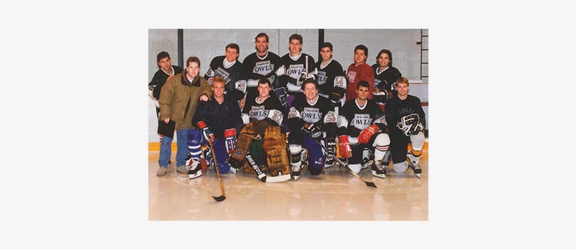 Photograph Of The Osgoode Owls Men's Hockey Team - Hockey, transparent png download