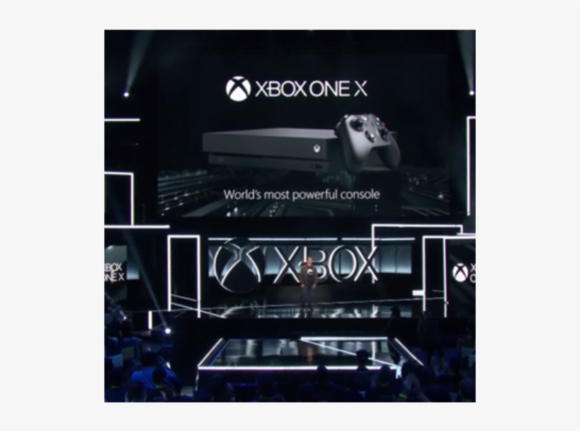 1 Microsoft E3 - Microsoft Xbox One X, transparent png download