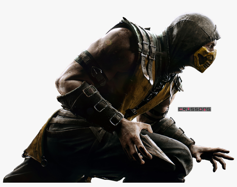 Scorpion Mortal Kombat Png - Scorpion Mortal Kombat X Png, transparent png download