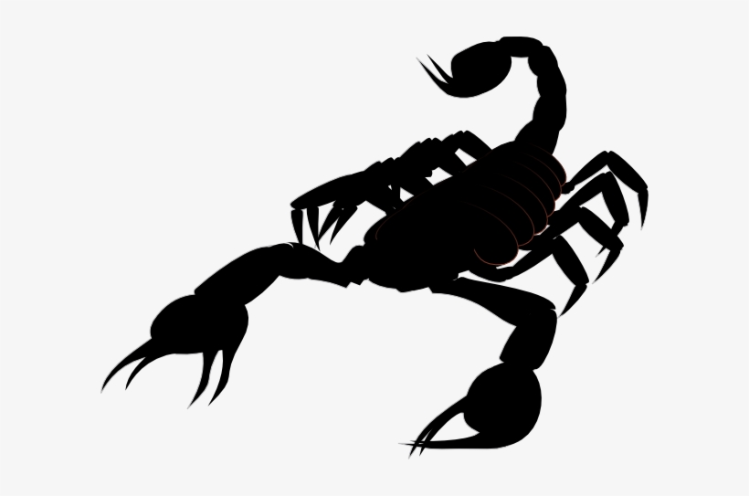 Scorpion Clip Art At Clker - Scorpion Clipart Png, transparent png download