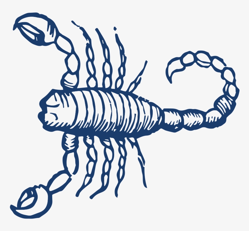 View Larger Image - Scorpio Symbol, transparent png download
